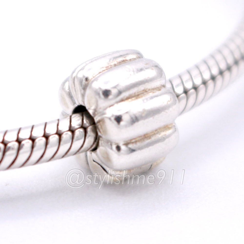 Authentic PANDORA ABSTRACT SILVER CLIP